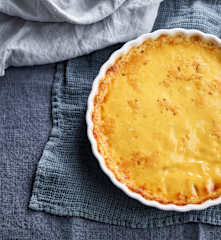 Tarte de arroz-doce