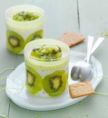 Mousse de kiwi