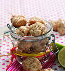 Kokosovo – limetkové sušenky