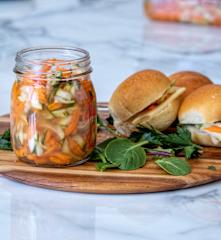 Quick grated pickle (Thermomix® Cutter)