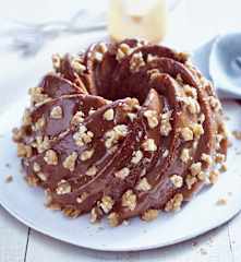 Apfel-Karamell-Gugelhupf