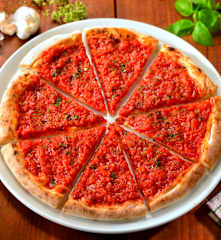 Pizza à la marinara