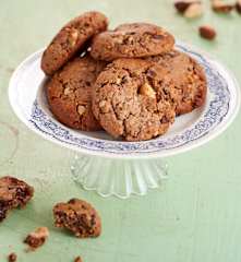 Cookies coco, chocolat et noix du Brésil