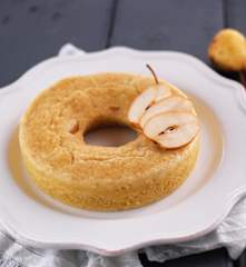 Torta di pere e vino Porto al vapore