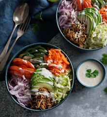 Miska Buddy z szarpanym kurczakiem (TM5)