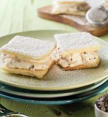 Mattonelle con crema di ricotta