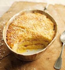 Pudim de queijo e fiambre