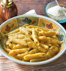 Penne in crema di gambi