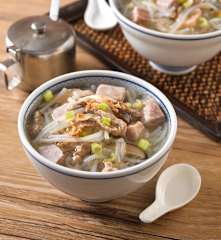 香菇肉絲芋頭米粉湯
