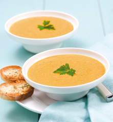 Zupa marchewkowa z imbirem