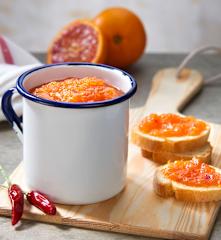 Marmellata di arance rosse e peperoncino