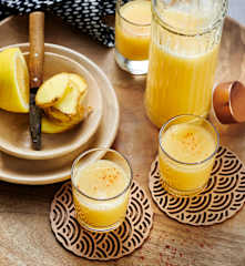 Apfel-Ingwer-Shot mit Cayenne-Pfeffer