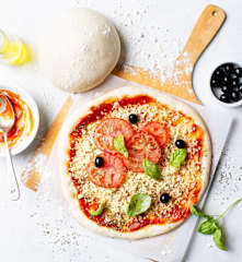 Masa básica de pizza