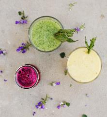 Sumo de erva de trigo