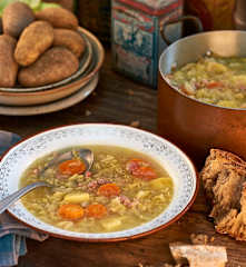 La soupe aux choux... ça sent le jardin !