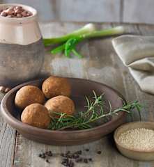 Polpette di fagioli e rosmarino