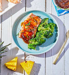 Pineapple Teriyaki Salmon