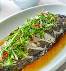 清蒸石斑鱼