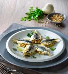Sarde a beccafico