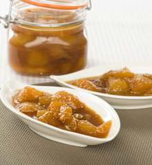 Chutney de pera y jengibre