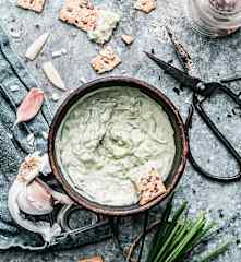 Sauce ail-ciboulette