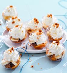 Mini-banoffee pie