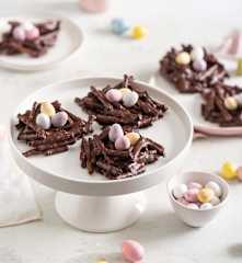 Wielkanocne gniazdka czekoladowe