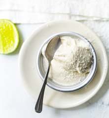 Glace coco et citron vert