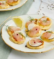 Gravlax de dorade au combava et gingembre