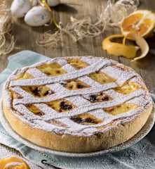 Pastiera fiori d'arancio