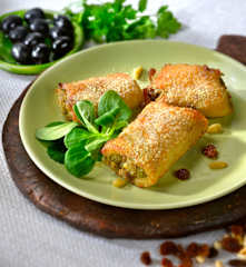 Involtini di pesce spada alla pantesca