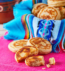 Gorditas de nata callejeras