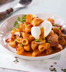 日式拿波里蛋通心粉