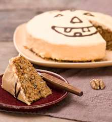 Halloweenowe ciasto dyniowe