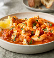Prawn Saganaki