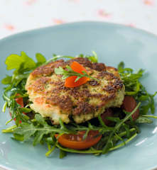 Hambúrguer de bacalhau