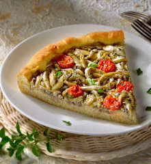 Focaccia ai cicinielli