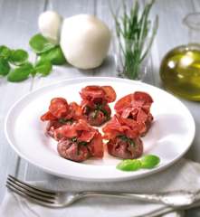 Fagottini di bresaola e scamorza al Varoma