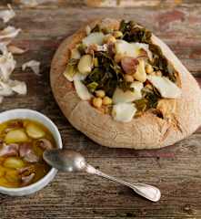 Bacalhau da ceia no pão