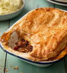 Steak Provençal Pie