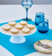 Lime meringue tartlets