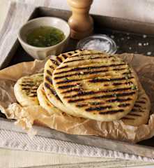 Pains au beurre d'herbes