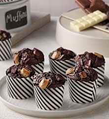 三倍巧克力麦芬蛋糕