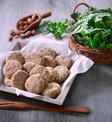Crocchette di fagioli e spinaci (vegan)