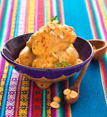 Poulet piment-cacahuète