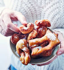 Bugnes à la fleur d'oranger