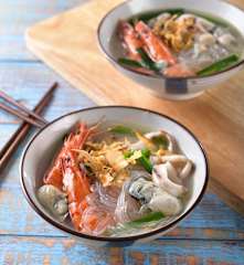 麻油海鮮冬粉湯
