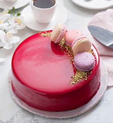 淑女帽鏡面蛋糕