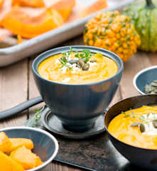 Polévka z pečené dýně (bez lepku)