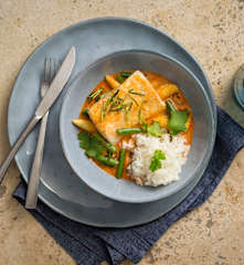 Steamed red curry fish (Matt Sinclair)